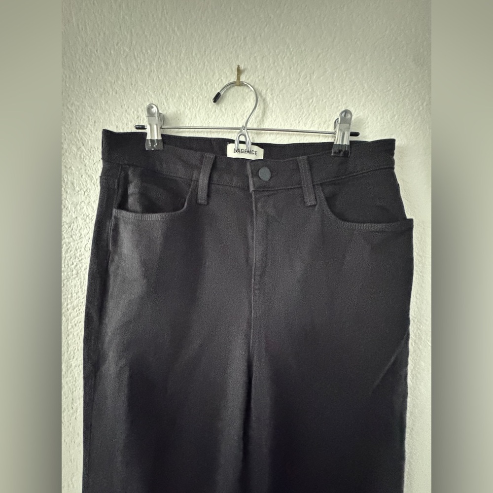 L'AGENCE Scottie Black Flare Women's Jeans Size 27 New - Picture 5 of 16